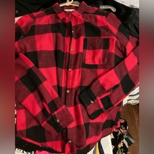 Hollister Red/Black soft size women S